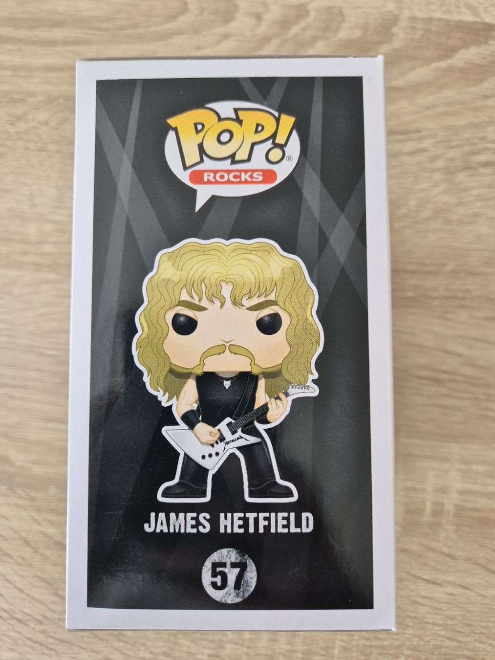 Statuette: Funko Pop Rocks Metallica James Hetfield #57 – Nuovo e nell'imballaggio originale da La Chaux-de-Fonds venduto da joa_5yfy 3
