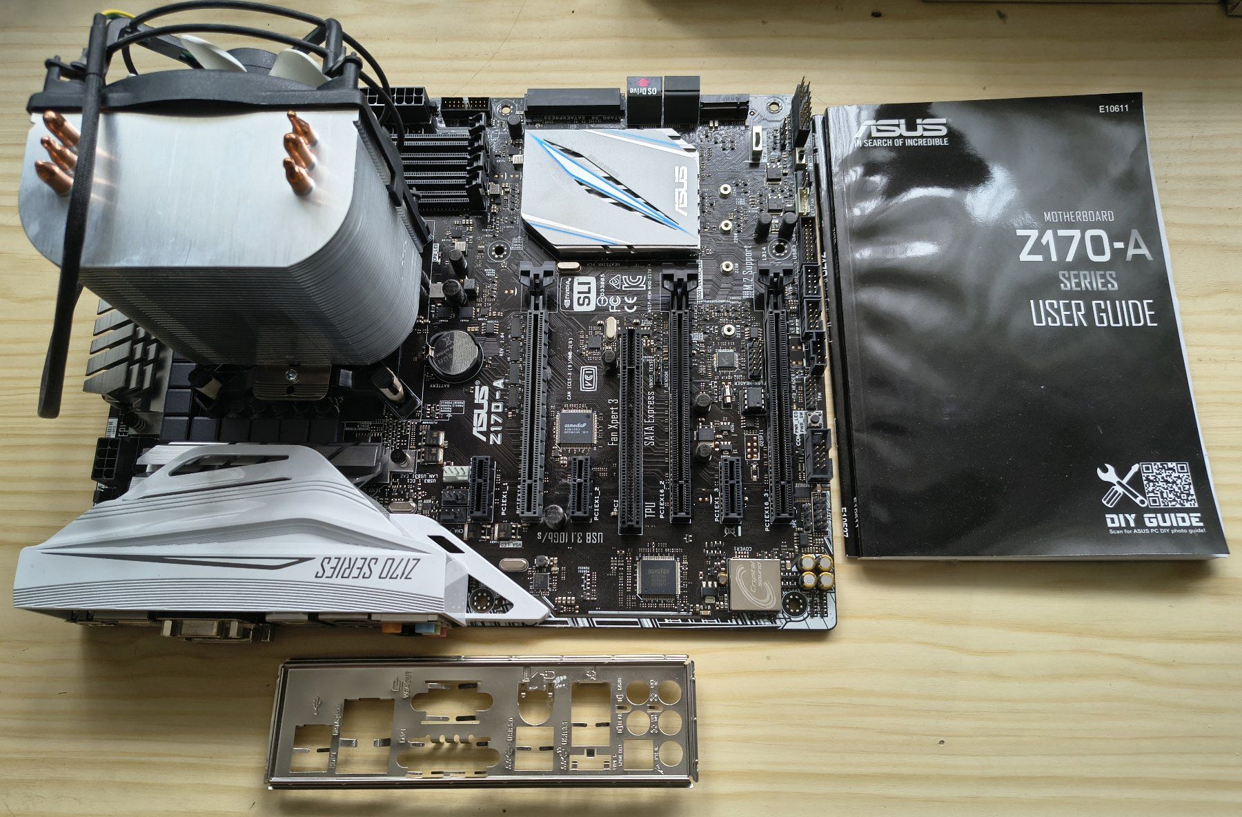 Asus Mainboards: Asus Z170-A mit Intel i7 6700K – Gebraucht aus Wangs von Sdil 1