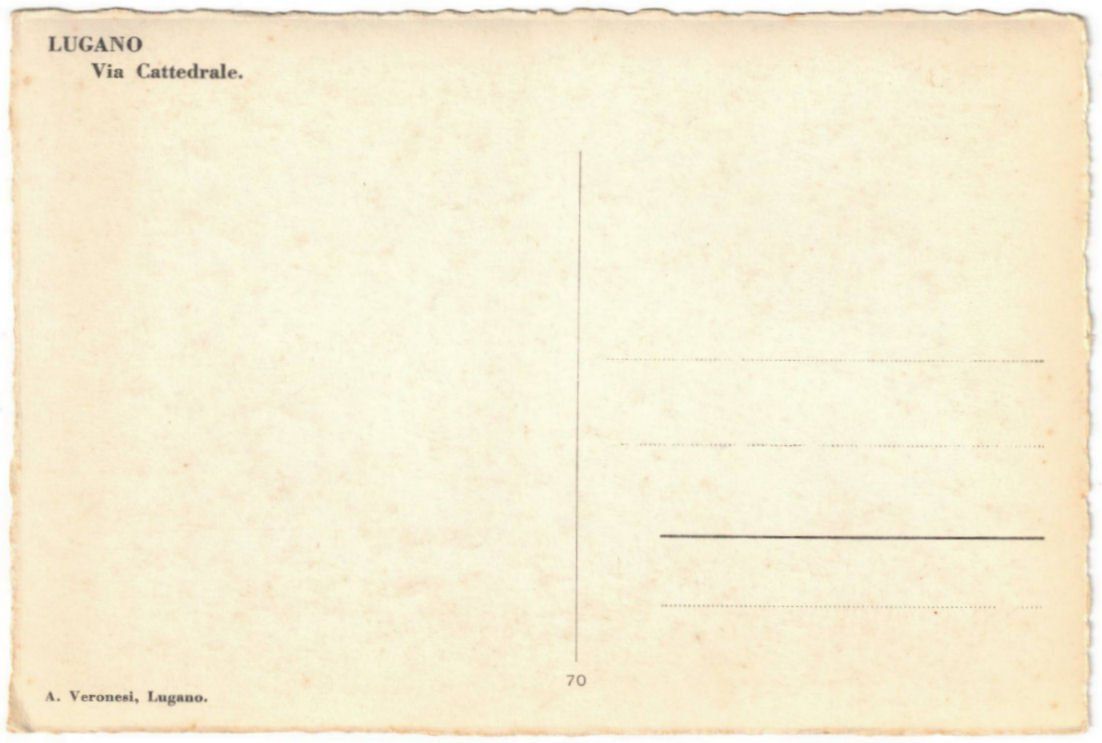 Cartoline postali: Lugano - Standseilbahn Stazione – Usato da Binningen venduto da Mountainrider 1