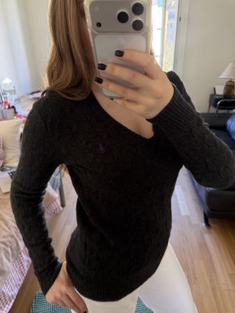 PULL RALPH LAUREN EN LAINE ET CACHEMIRE