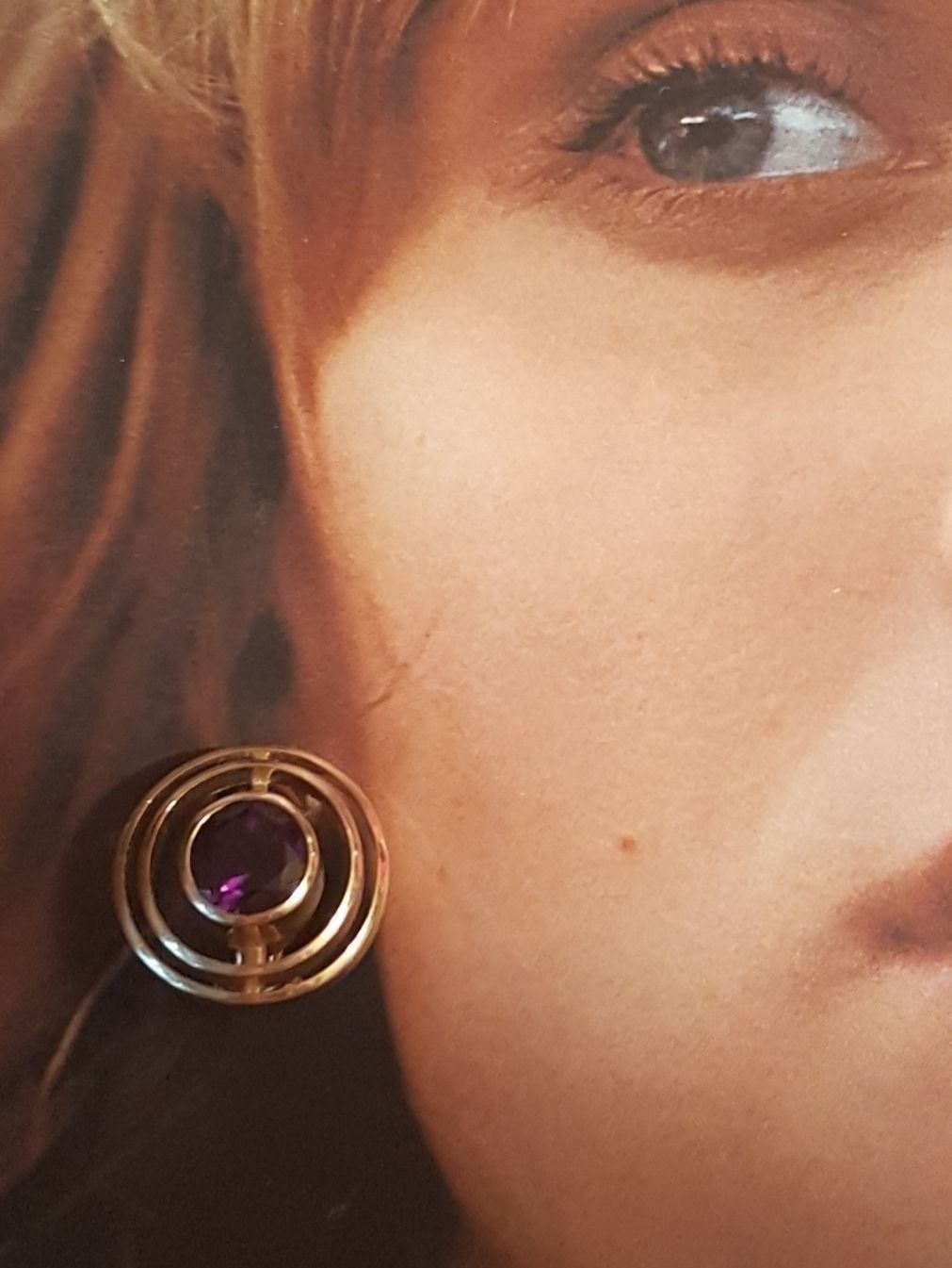 Boucles d'oreille: Tolles Schmuckset mit Amethysten – Neuf (Voir description) à Unterägeri par Altgoldschmuck 8