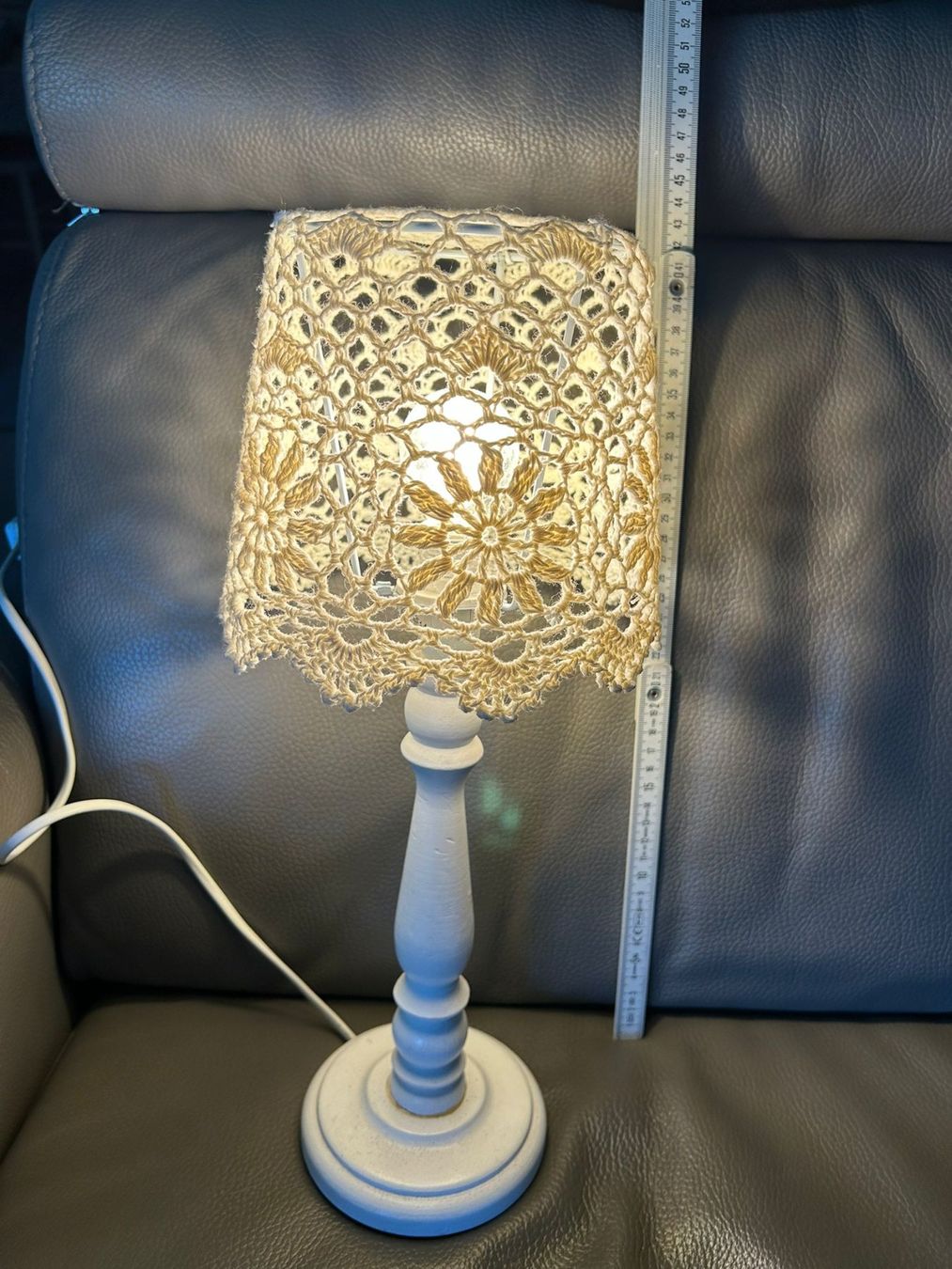 Lampade: Lampada da tavolo "crochet" – Usato da Melano venduto da H-Sara 1