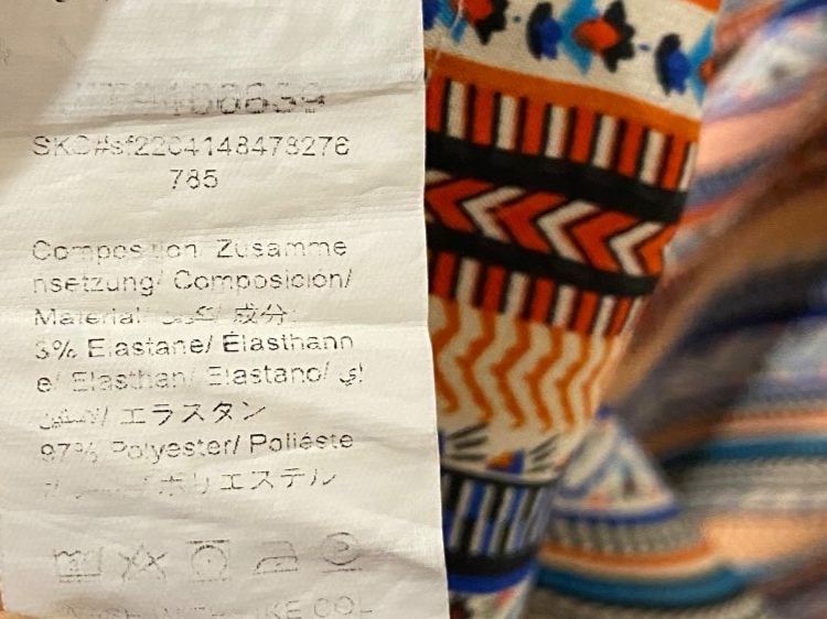 Shein Vestiti: Kleid mit sommerlichem Muster farbig Gr. 54 / 56 – Usato da Pratteln venduto da a23_j2gs 6