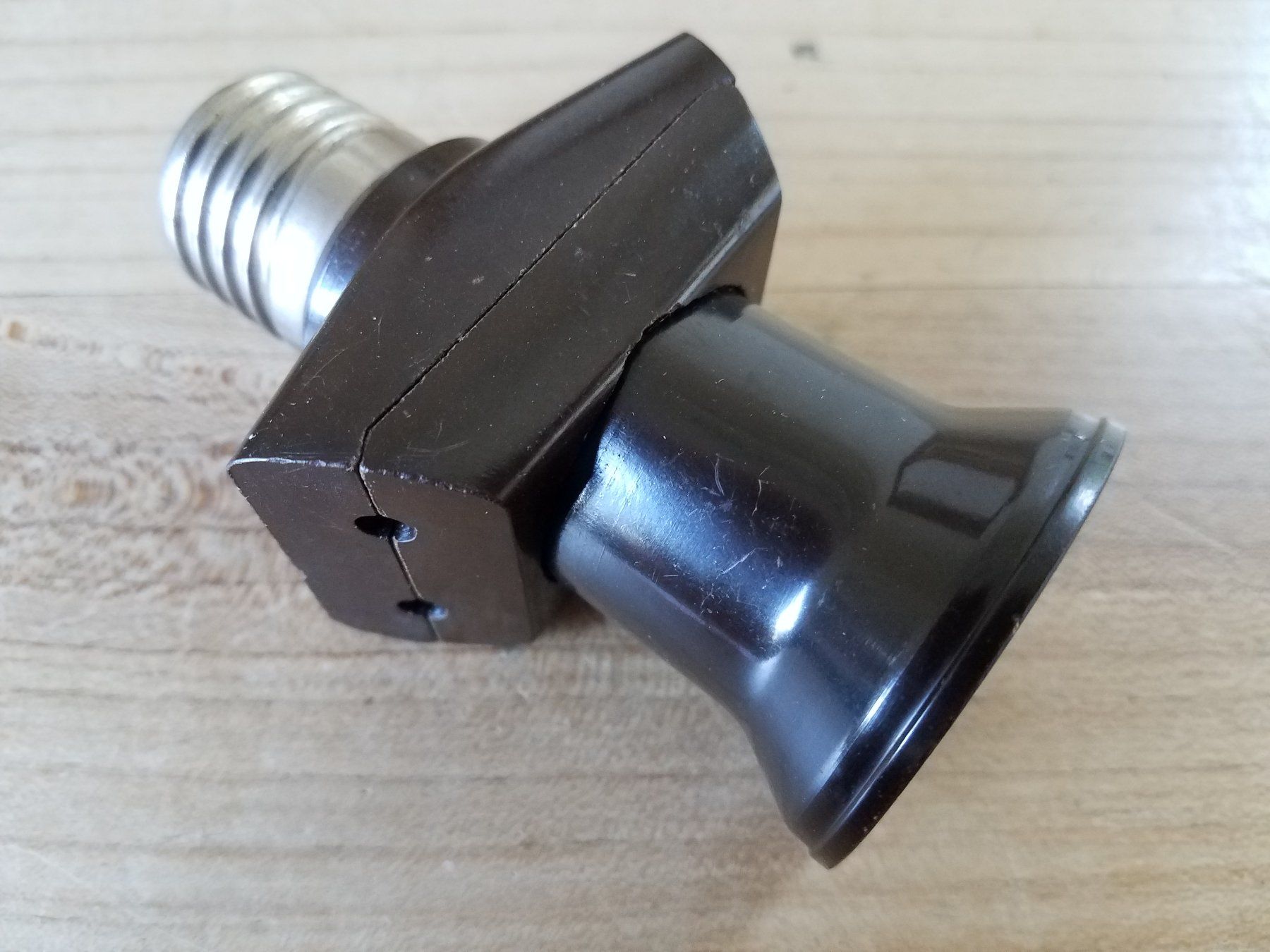 Laufwerke & Adapter: Antiker Bakelit Stromdieb (Fassungsadapter) – Gebraucht aus Rorschacherberg von Marubium 2