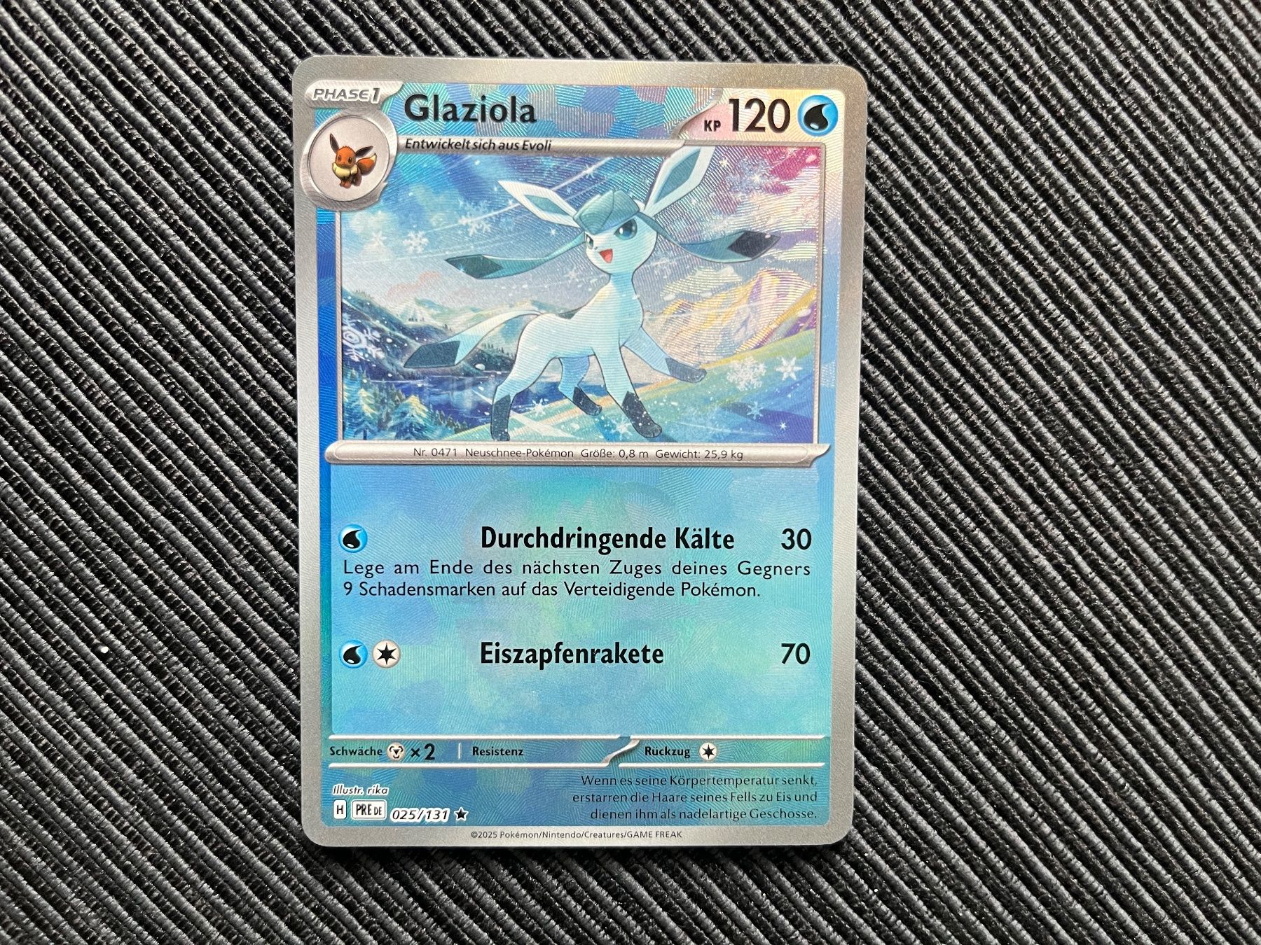 Pokémon Carte collezionabili: Pokemon Glaziola Masterball Prismatic Evolutions near Mint – Nuovo (secondo la descrizione) da Wabern venduto da Collectfun 1