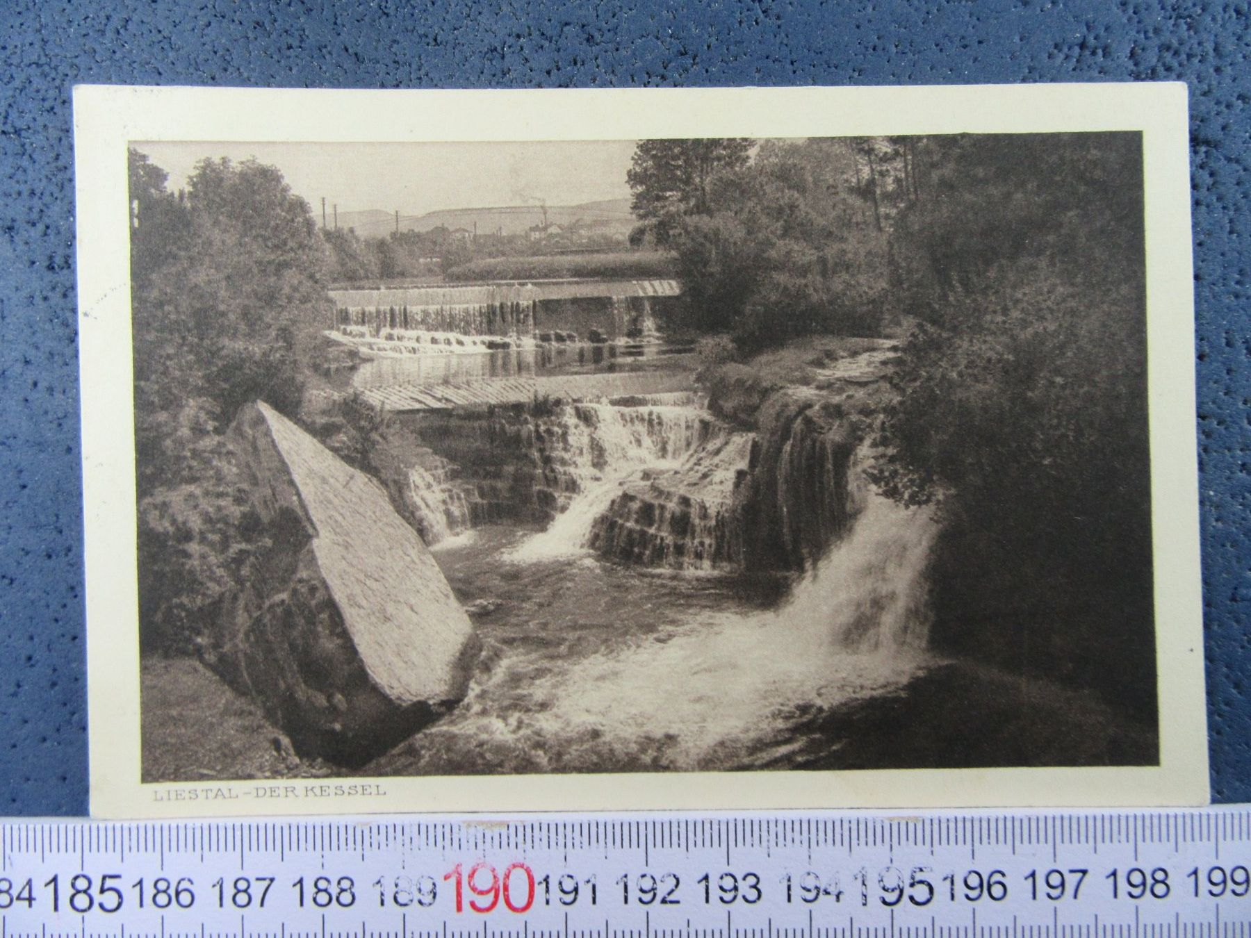 Cartes postales: LIESTAL BL AK 1917 DER KESSEL WASSERFALL – D'occasion à Ettingen par Hausi4711
