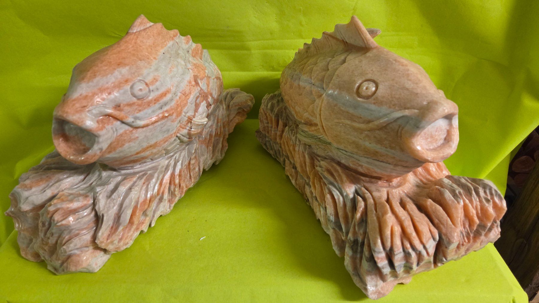 Sculture & Statue: KOI aus Marmor 40cm – Nuovo (secondo la descrizione) da Roggliswil venduto da Mabelco 5