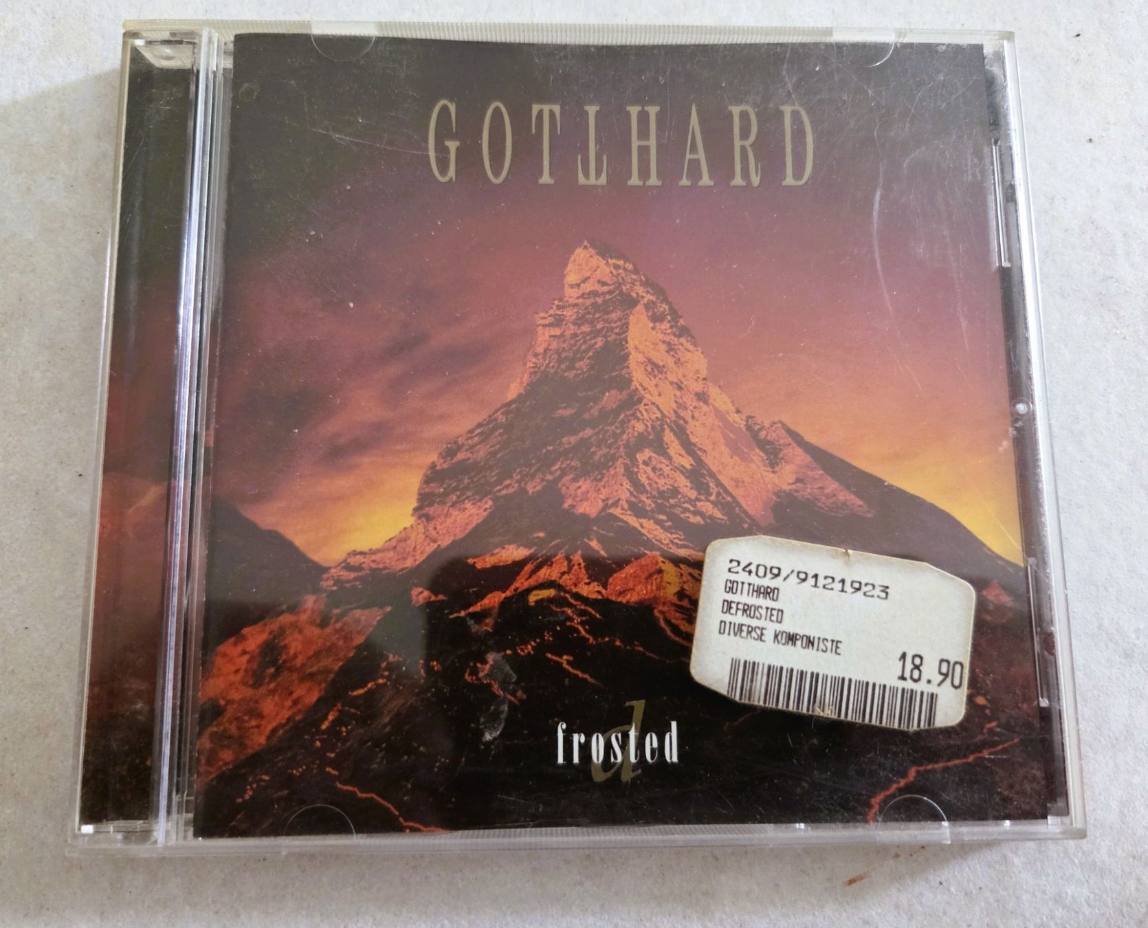CDs: GOTTHARD CD - FROSTED – D'occasion à Brüttisellen par Nighttrain