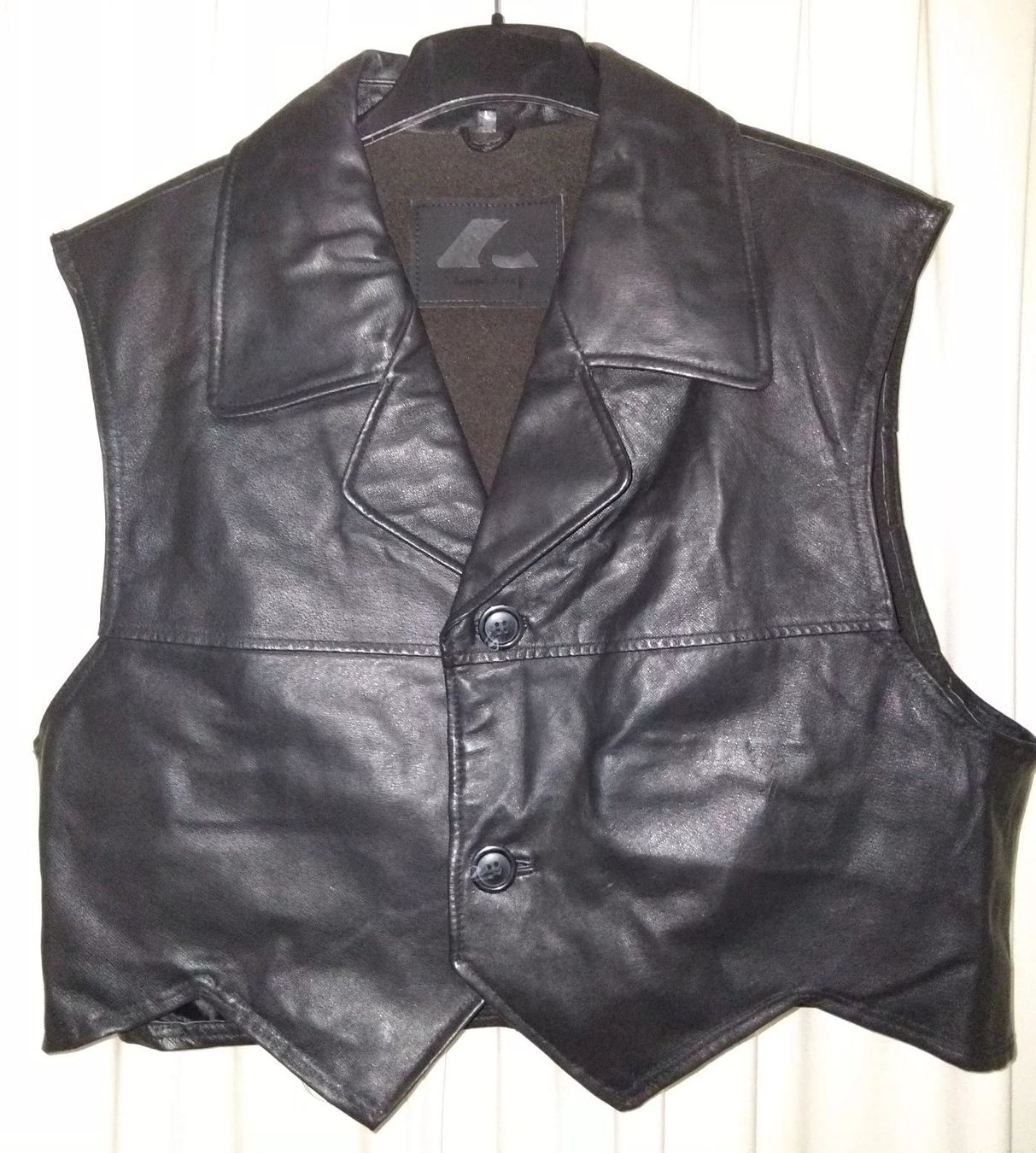 Gilet & Giacche: Schwarze Herren- Lederweste  Gr. L – Nuovo (secondo la descrizione) da Rorschach venduto da kristys 1