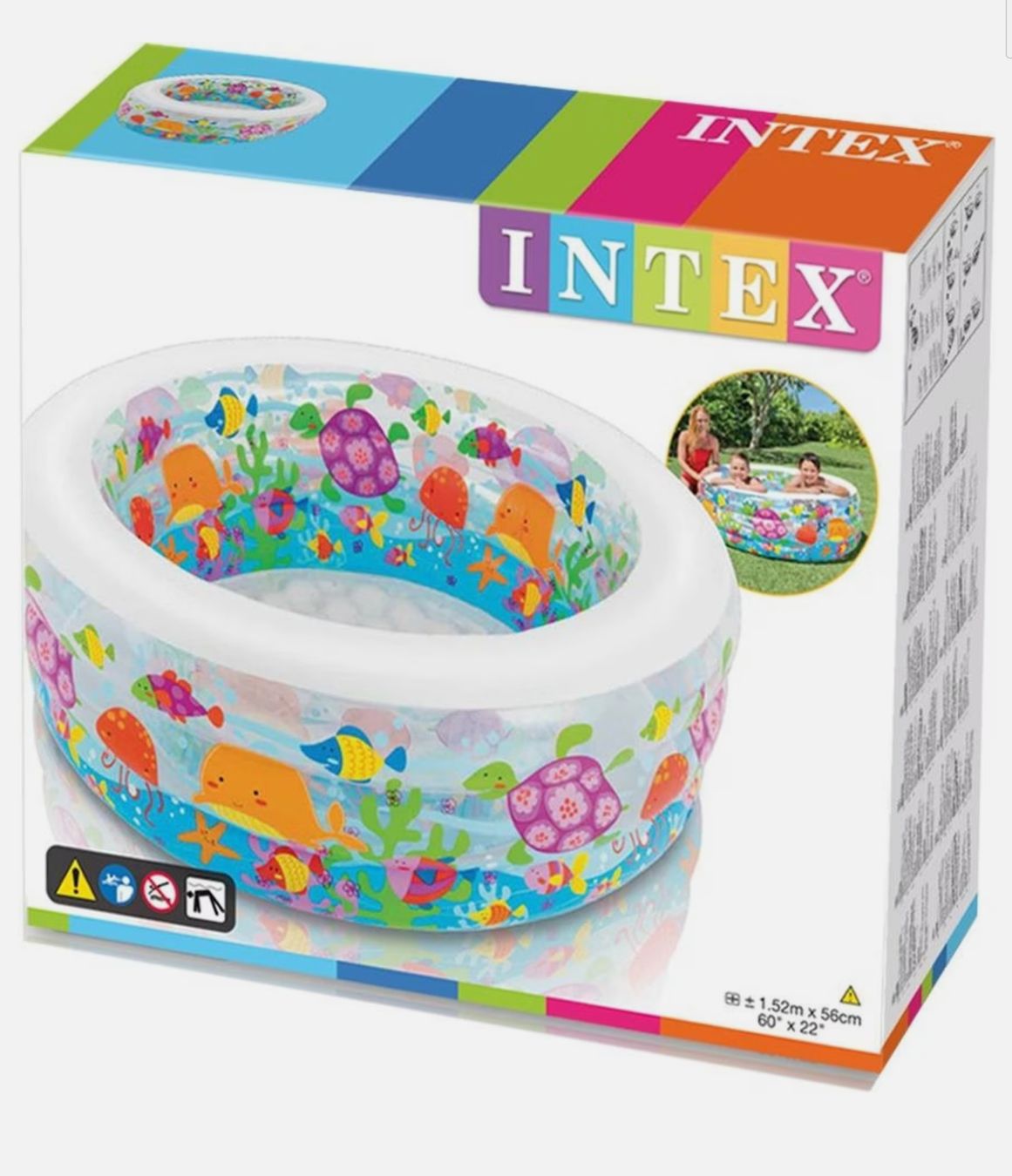 Intex Piscine: Intex Aquarium Planschbecken – Nuovo e nell'imballaggio originale da Winterthur venduto da Pcline1 3