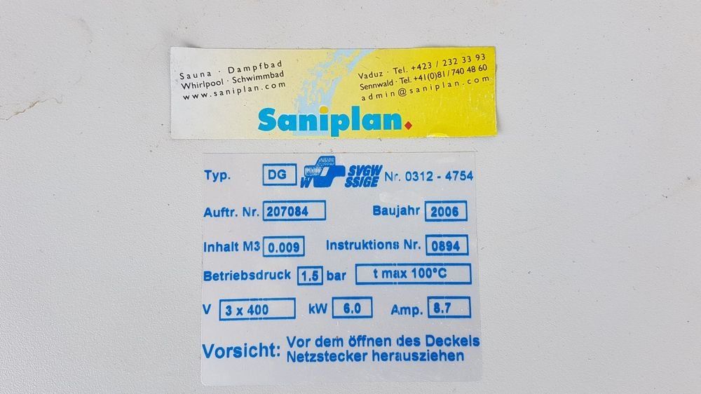 Duschen: Dampfdusche, Wellness – Gebraucht aus Oberrieden von altu 3
