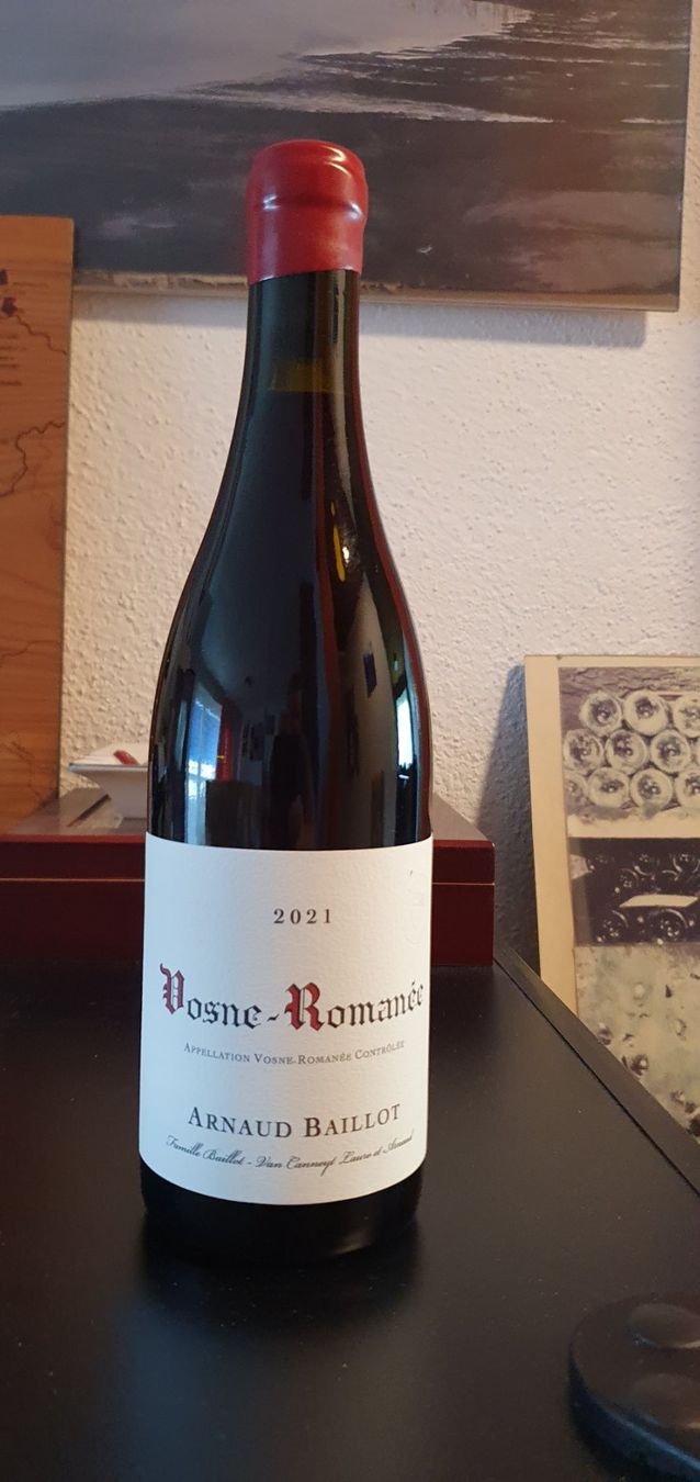 Vino: ARNAUD BAILLOT - VOSNE-ROMANEE 2021 – Nuovo e nell'imballaggio originale da Lenzburg venduto da Reto013 1