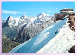 Schilthornbahn Mürren, Gipfelstation mit Drehrestaurant