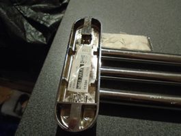 Handtuchhalter IKEA, silberfarbig, ausziehbar