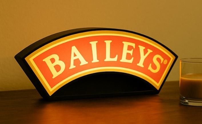 Lampade: Lampe lightbox décoration Baileys – Nuovo (secondo la descrizione) da Noville venduto da Berlusconi55