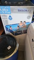 Bestway Steel Pro Pool 4.00m x 2.11m neu und Original 