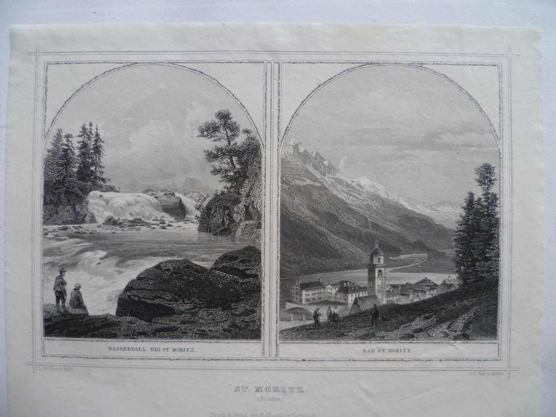 Gravures: ST MORITZ – Neuf (Voir description) à Bevaix par bohrap