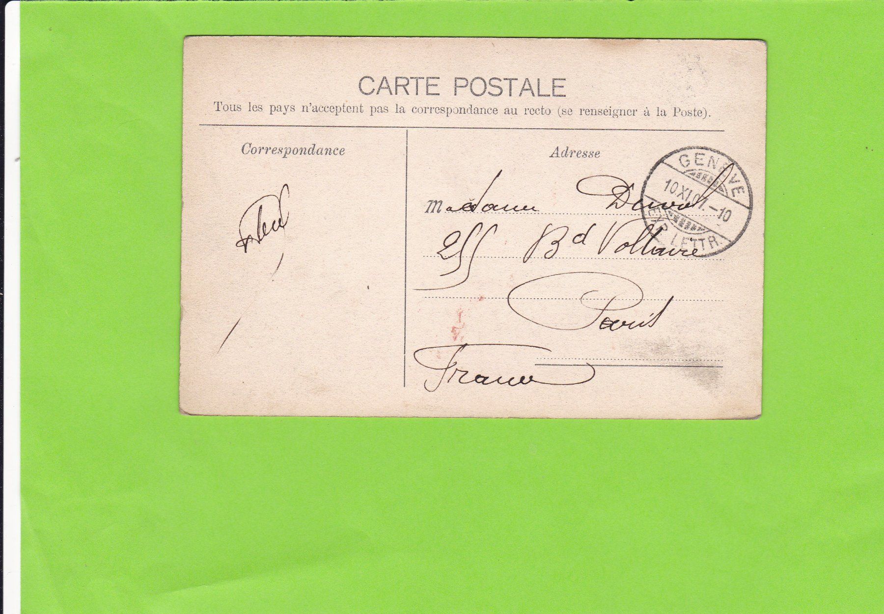 Cartoline postali: Genève-Le Port – Usato da St. Peterzell venduto da neckertal 1