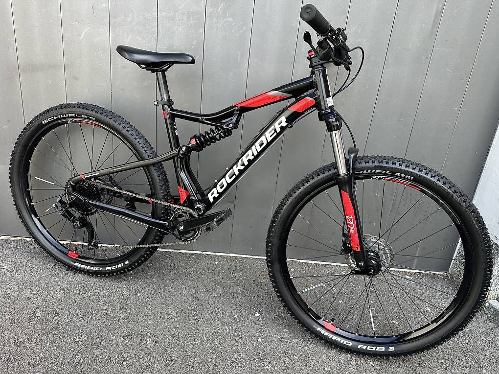 Biciclette: Bicicletta MTB RockRider fully 27.5  – Usato da Quartino venduto da DiloUsato
