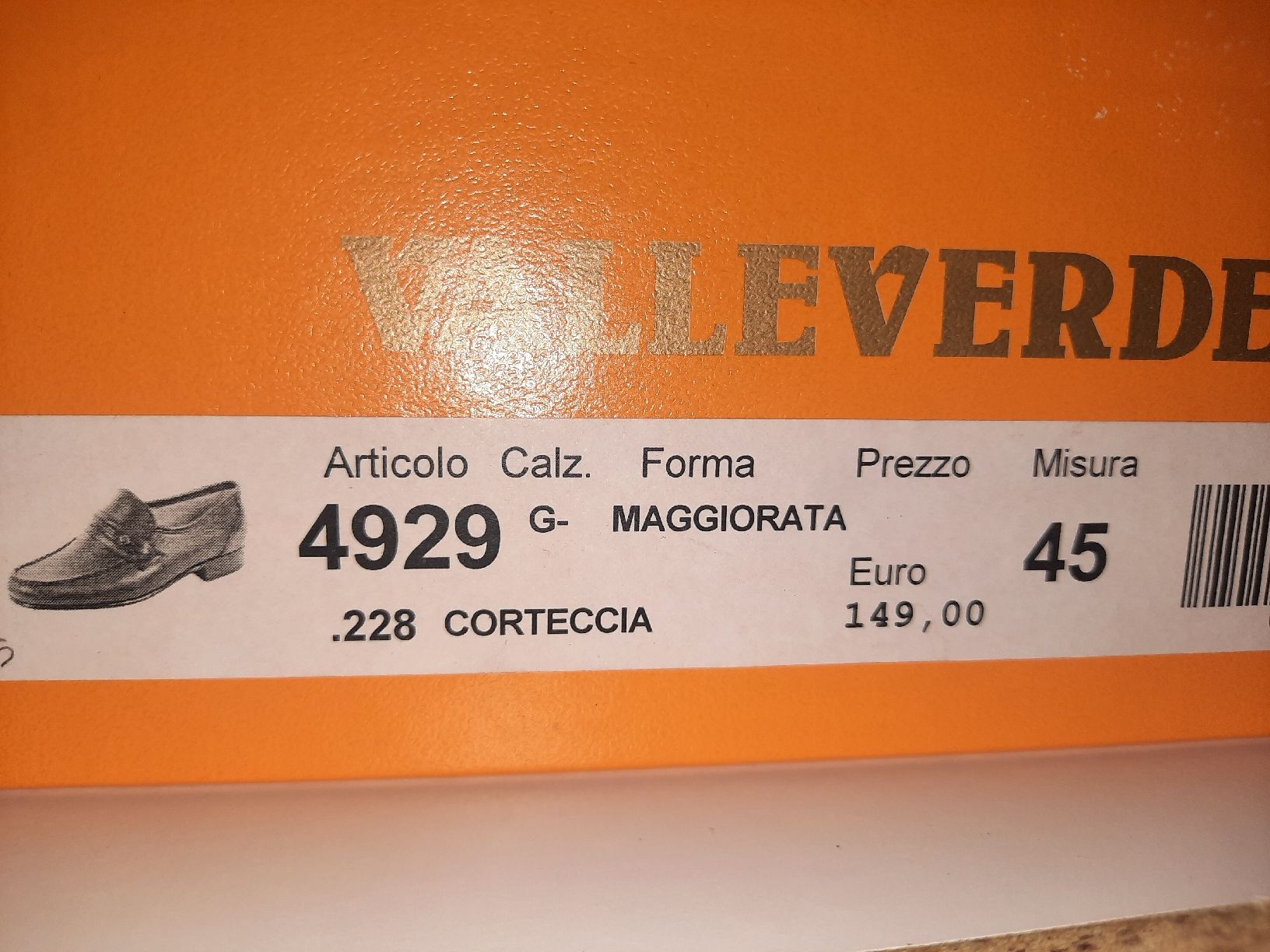 Scarpe da uomo: Valleverde NUOVE n. 45 – Nuovo e nell'imballaggio originale da Biasca venduto da Old_6blh 6