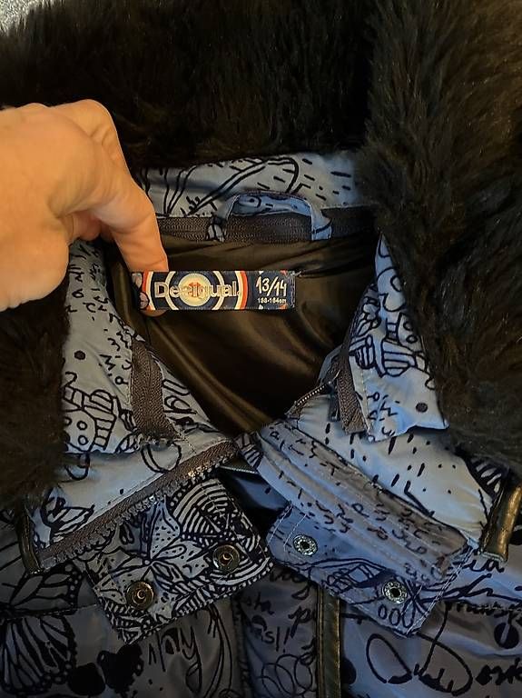 Vestes & Manteaux: Desigual Mädchen 152 Mantel warm – D'occasion à St. Gallen par steppenpferdchen 3