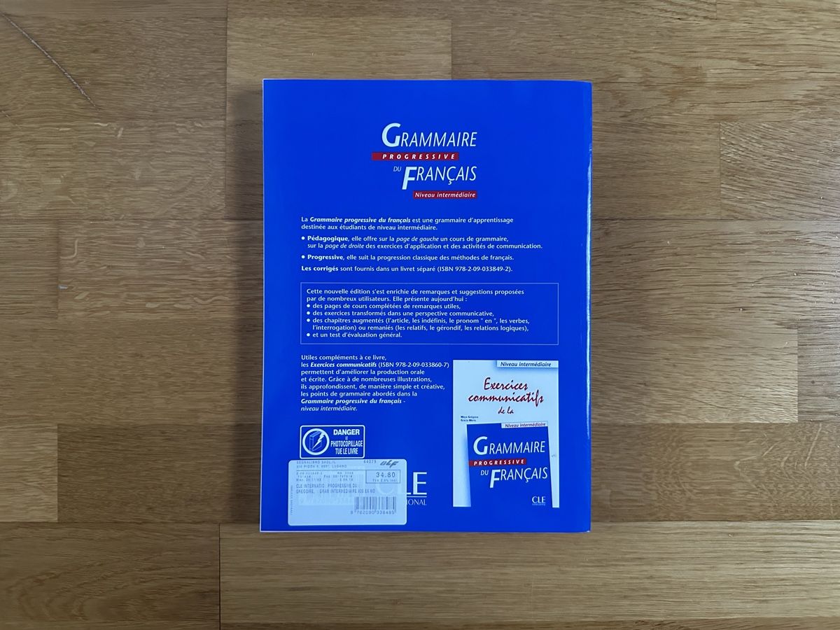 Libri: Grammatikbuch: FRANÇAIS – Nuovo (secondo la descrizione) da Cadempino venduto da _cm 2
