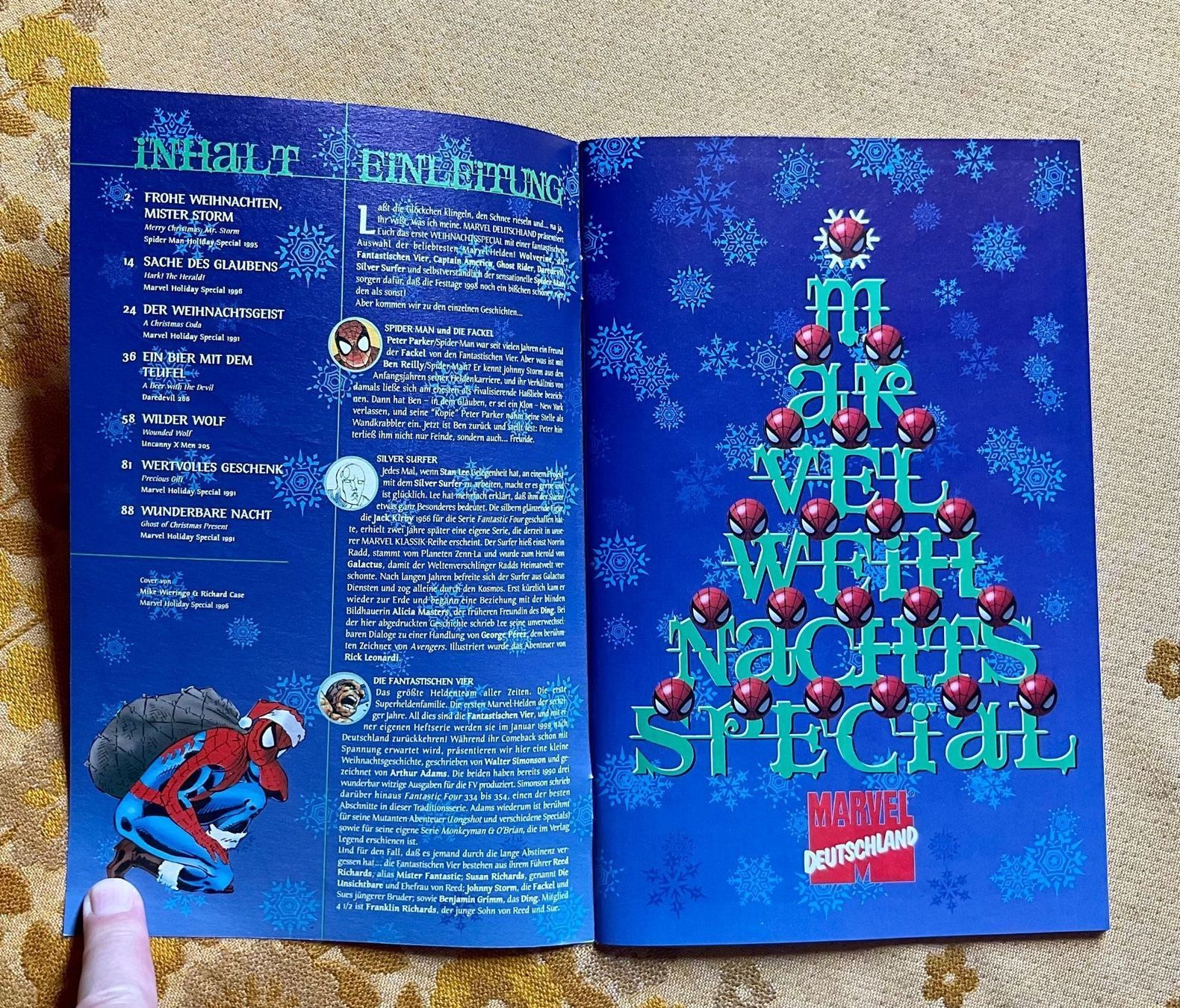 Fumetti: Marvel Weihnachts Special Heft von 1998 – Usato da Endingen venduto da nathan05 1