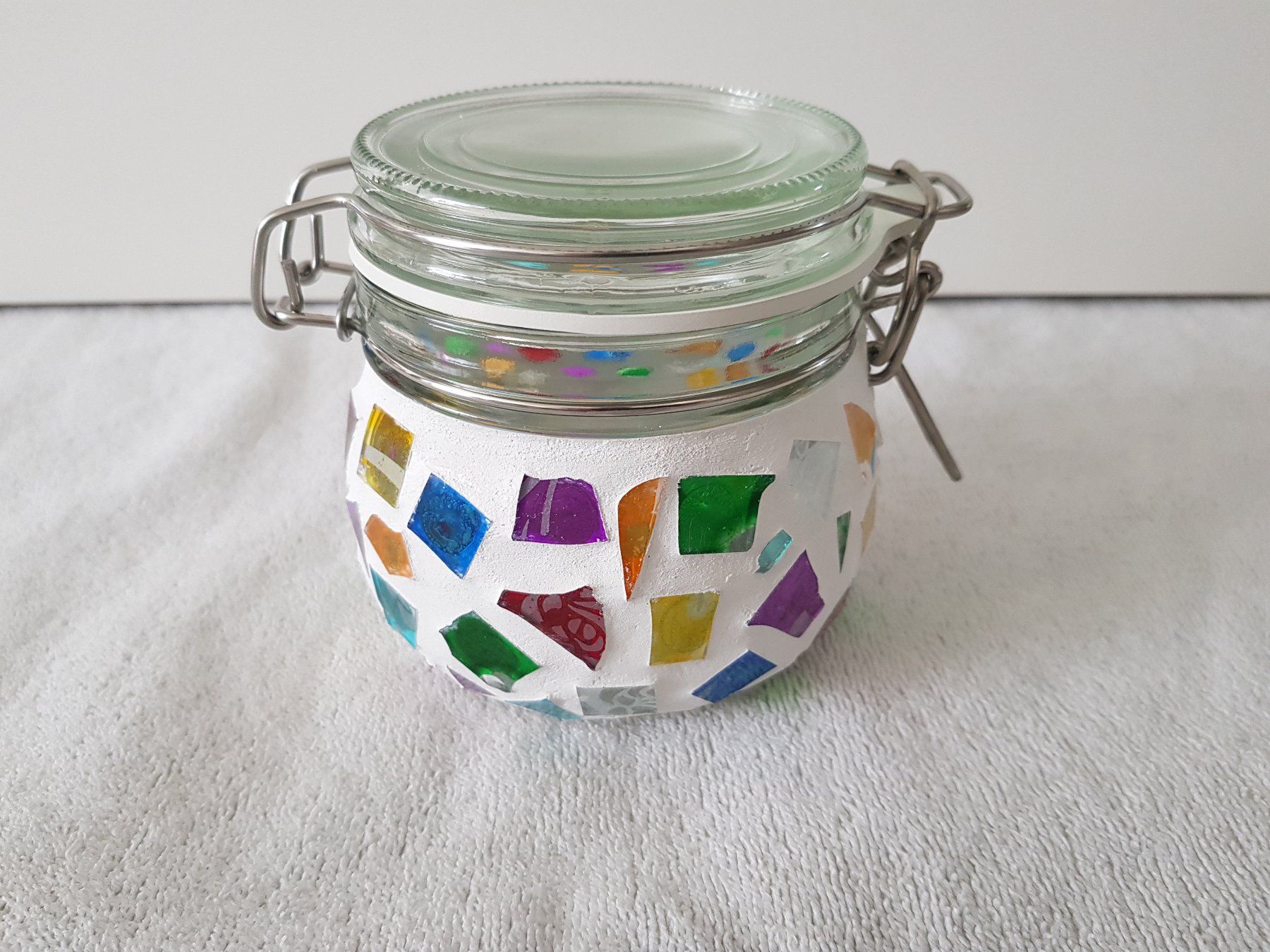 Ikea Contenitori & Simili: (Beleuchtetes) Einmachglas Regenbogen Handarbeit – Nuovo (secondo la descrizione) da Liestal venduto da tonic 1