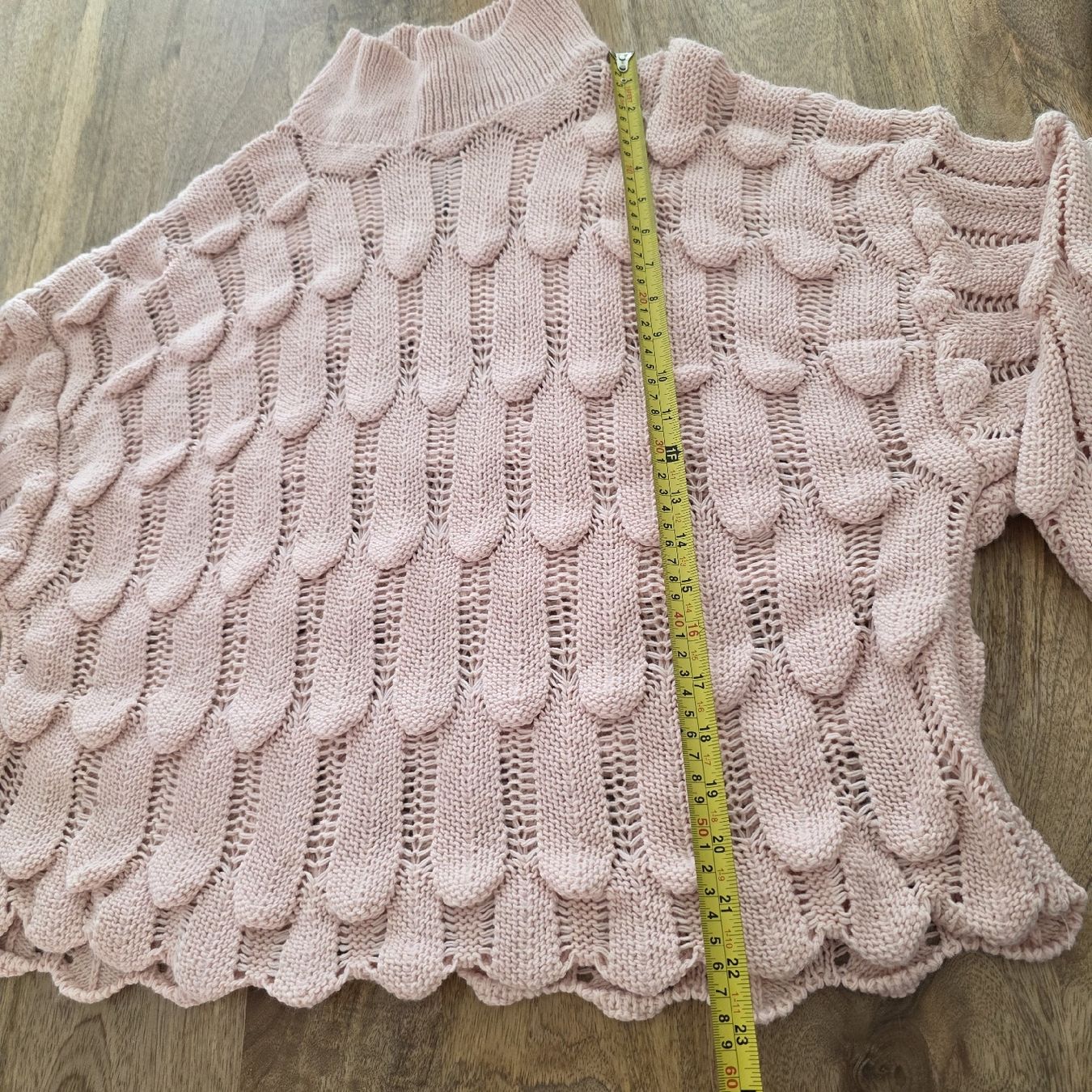 Pullover & Sweatshirts: Damen Pullover Sassyclassy rosa Strickmuster  – Neu (gemäss Beschreibung) aus Rheinsulz von Gilea 8