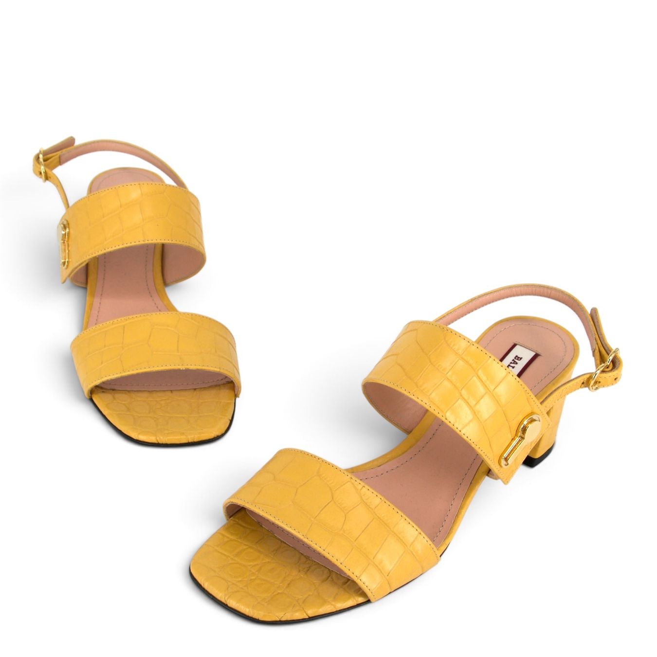 Bally Scarpe da donna: Bally Cellesse Sandalen gelb Gr. 37.5 – Usato da Binningen venduto da Designerlabels 1