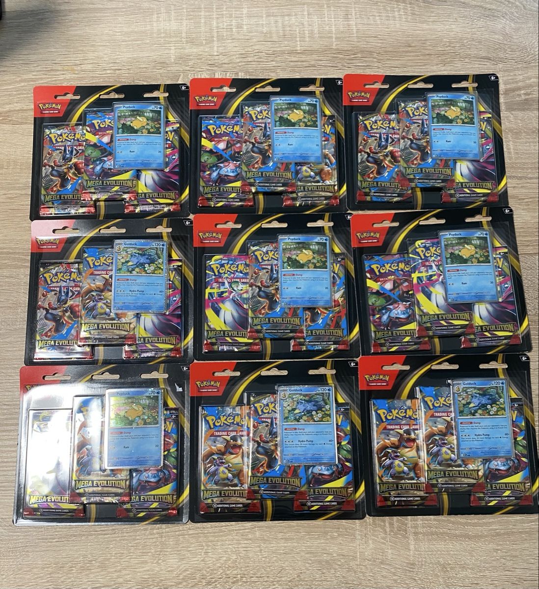Giochi: 9 tripack Pokemon mega evolution English – Nuovo e nell'imballaggio originale da La Chaux-de-Fonds venduto da dan_6n8p