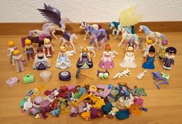 Lot playmobil chevaux et princesses 