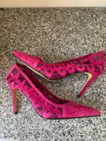 Pumps High Heels Gr.39 Wild-Leder zu Kleid, Party, Sommer