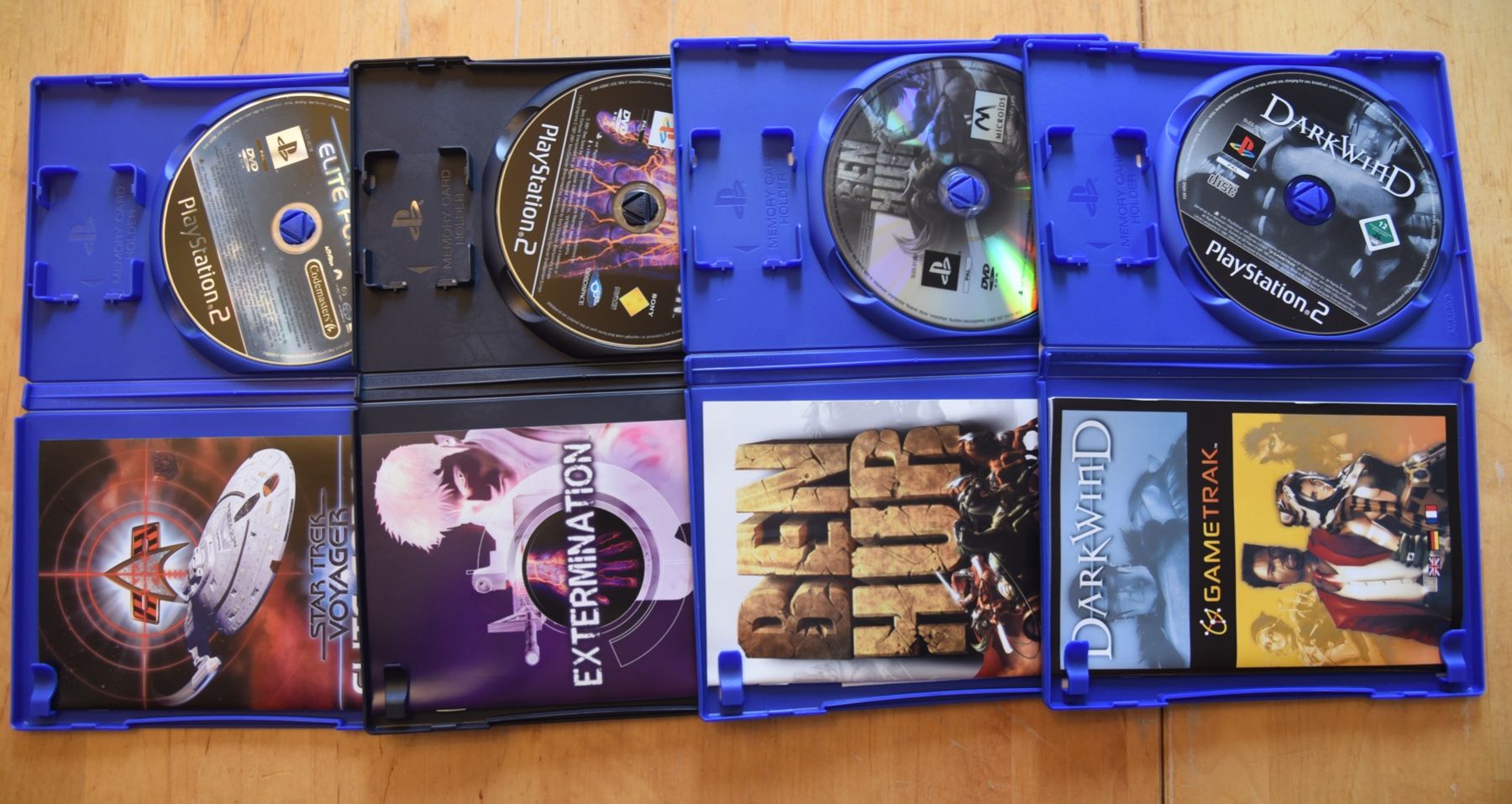 Giochi: Darkwind + Ben Hur + Extermination + Voyager (CIB) – Usato da Frenkendorf venduto da gelbeZinnie 2