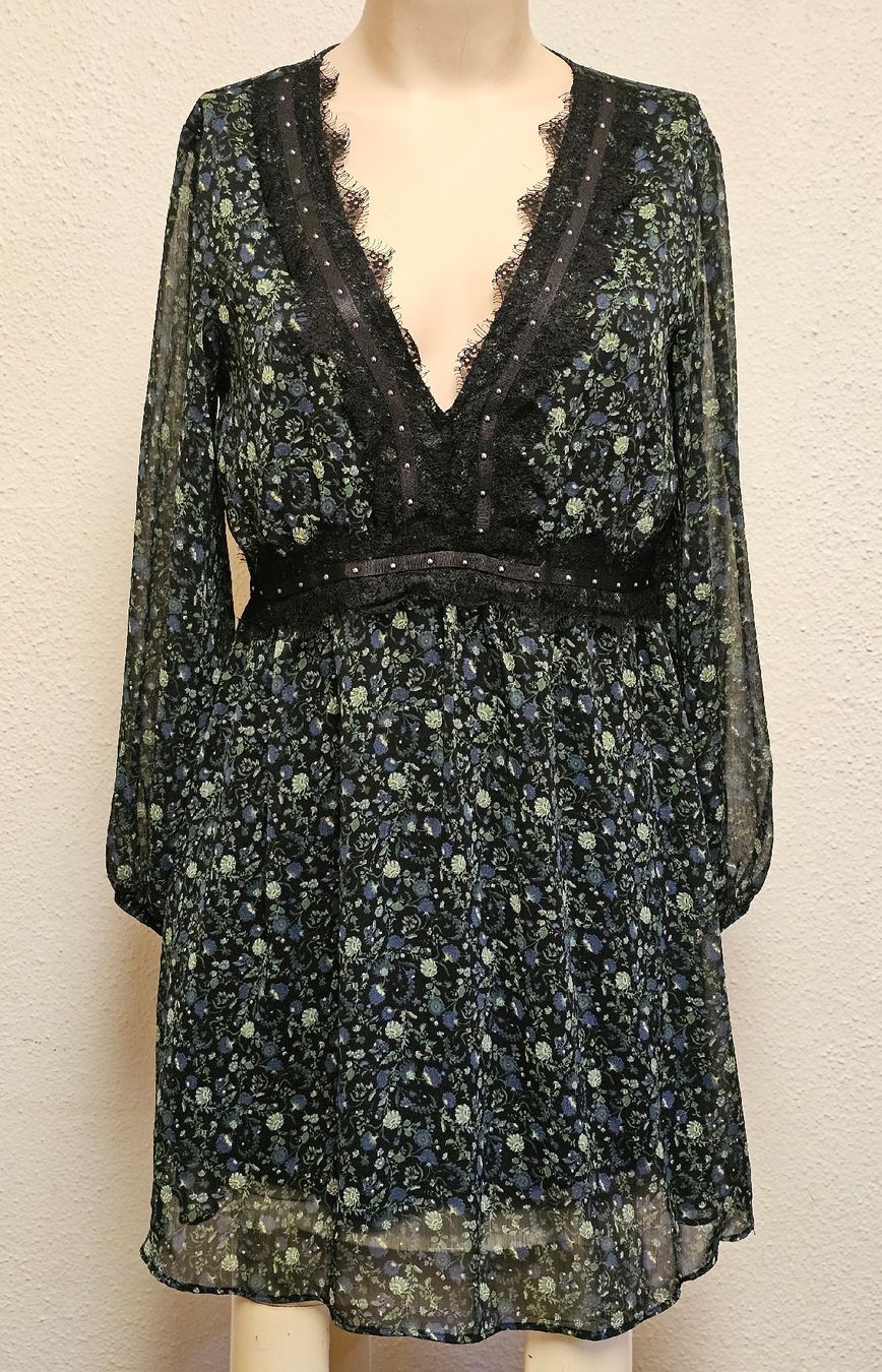 Zara Vestiti: ZARA Basic Kleid Gr. M 38 Blumenmuster Spitze Boho Chic Mini – Usato da Urdorf venduto da ole_mrp9 7