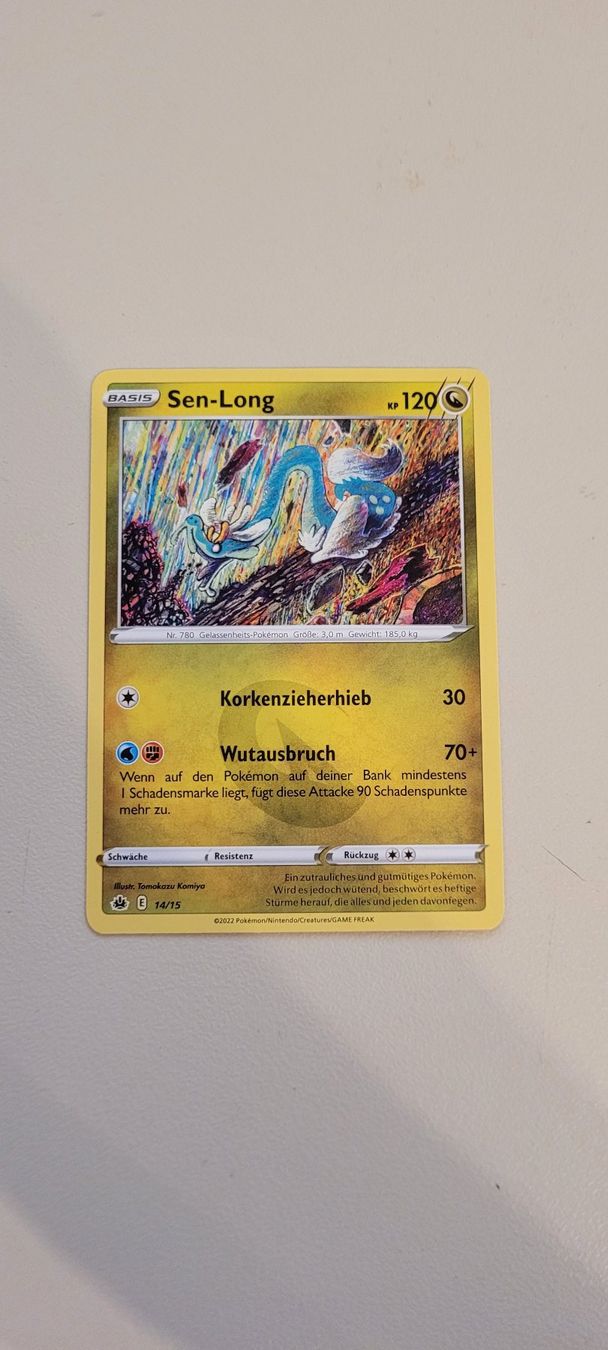Pokémon Carte collezionabili: Pokemon Sen-Long 14/15 Basis Deutsch – Nuovo (secondo la descrizione) da Adlikon b.Regensdf venduto da ChriZ86