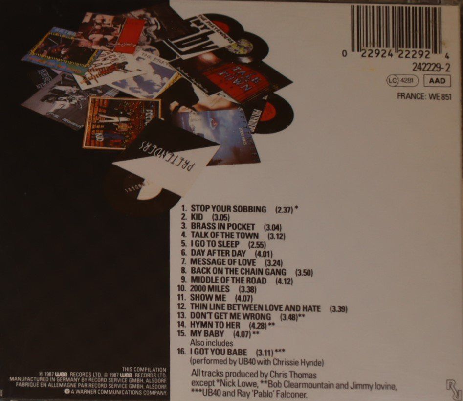 CDs: Pretenders – The Singles – Gebraucht aus Luzern von CONTENTI 2