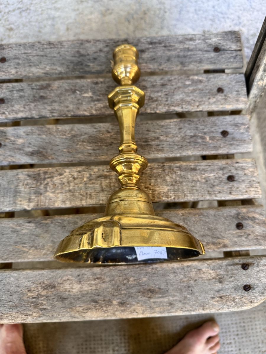 Kerzenständer: Messing Kerzenständer  Régence, um 1720, CHF 700.- – Gebraucht aus Küttigen von Melisch1000 3