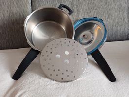 Dampfkochtopf Kuhn Rikon, schön erhalten,  5 lt;