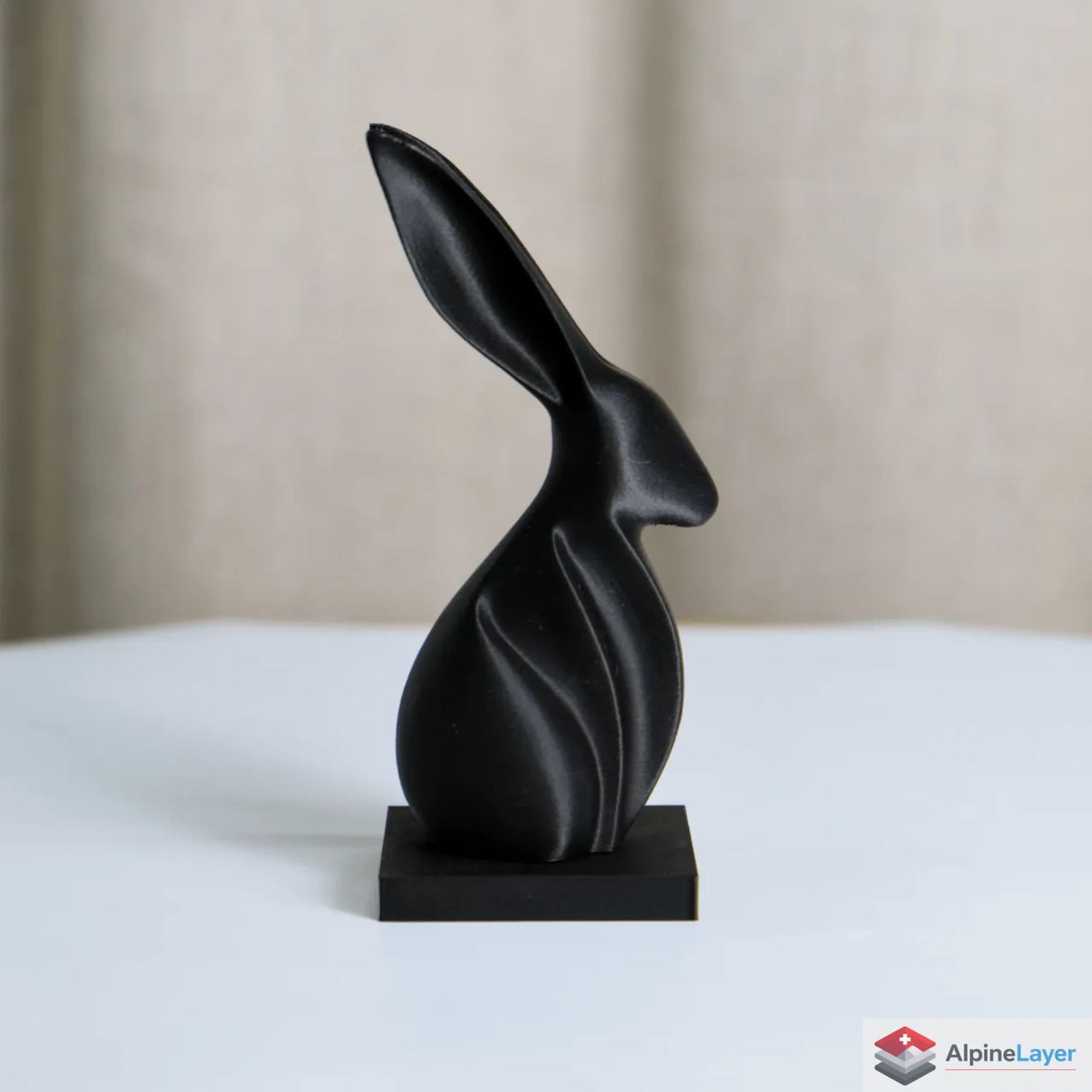 Skulpturen & Statuen: Elegant Bunny Sculpture - 3D Printed – Neu (gemäss Beschreibung) aus Losone von AlpineLayer