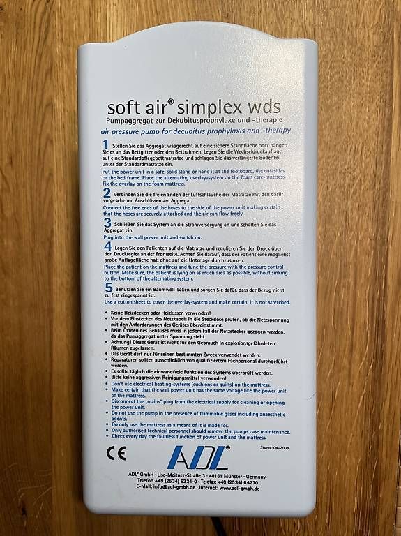 Materassi: Dekubitusmatratze – Usato da Lamboing venduto da Sudaliso4 2