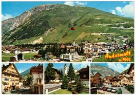 Andermatt - 4 Bild AK
