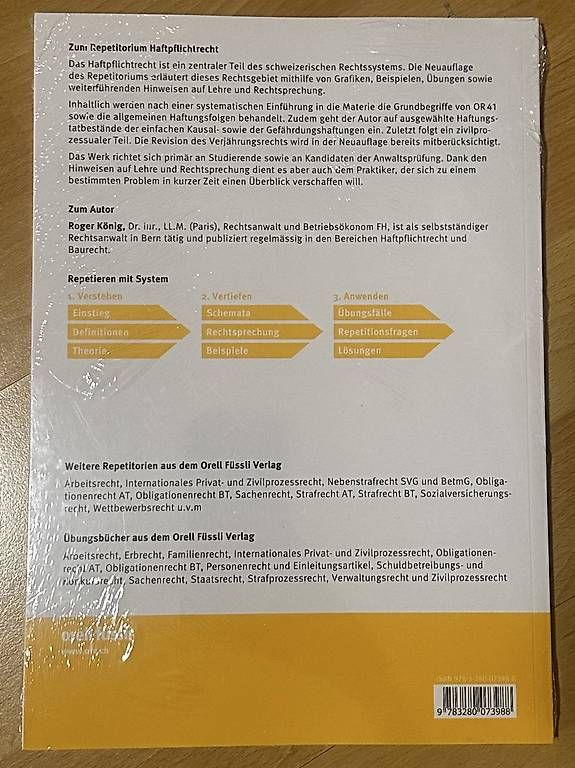 Libri: Repetitorium Haftpflichtrecht – Nuovo e nell'imballaggio originale da Baar venduto da AlisaBXX 1