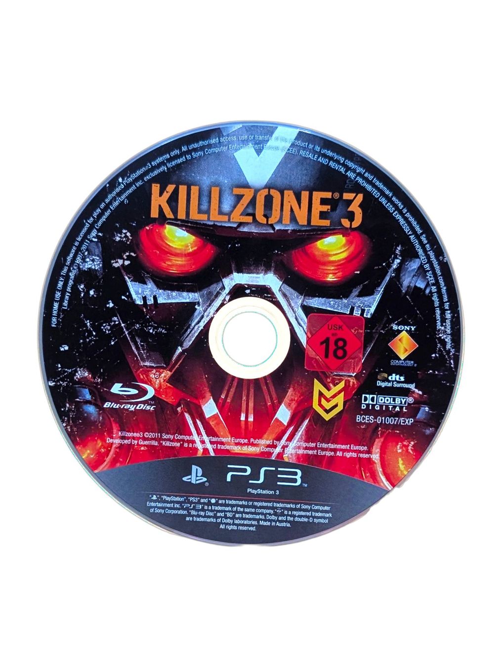 Sony Giochi: Killzone 3 PlayStation 3 (PS3) Nur CD – Usato da Domat/Ems venduto da IsseldorsShop
