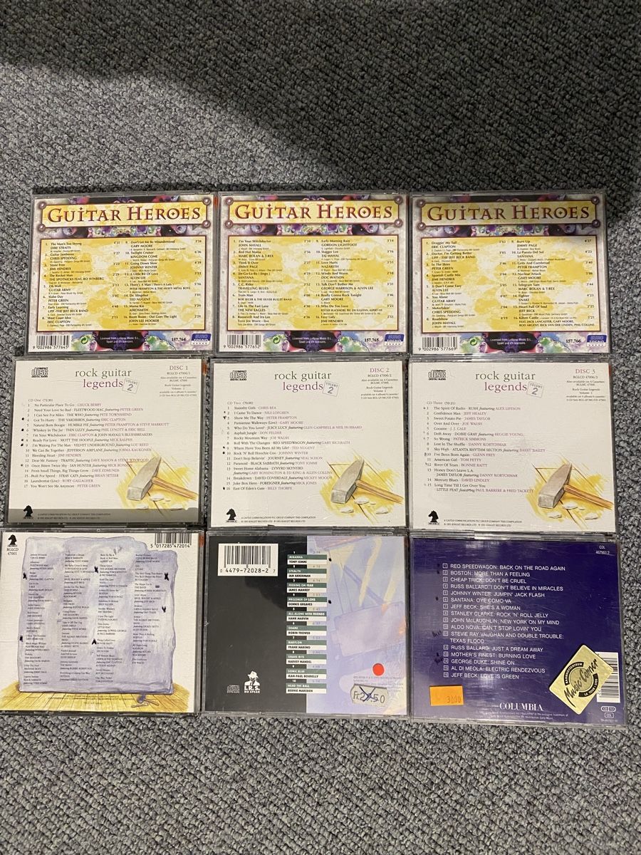 CDs: 9 CD Sampler , Guitar Heroes – Gebraucht aus Diessbach b. Büren von cowansville 1