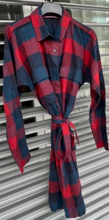 Comptoir des Cotonniers Hemdblusenkleid (Gr. XS/S)