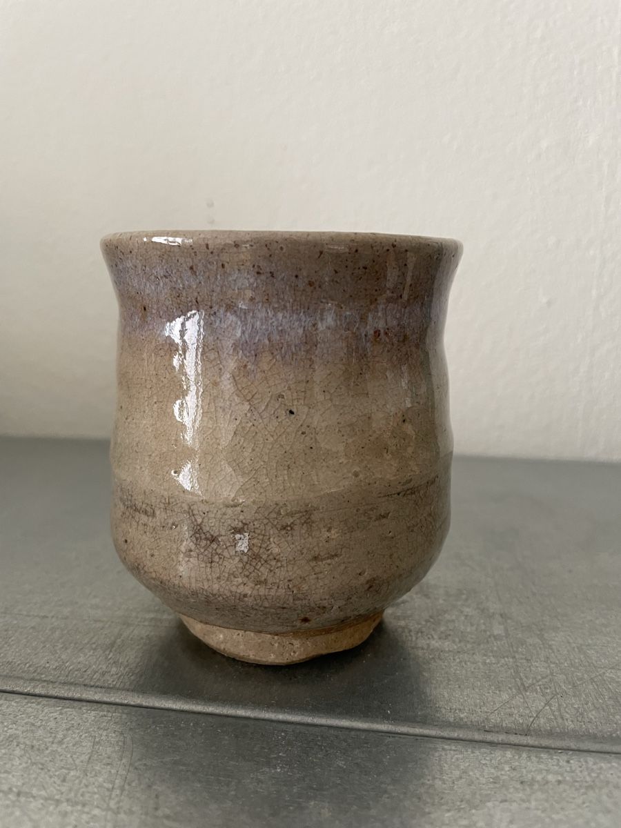 Tazze: Yunomi hagi Ware old teacup Japan  – Usato da Basel venduto da Amechan. 1