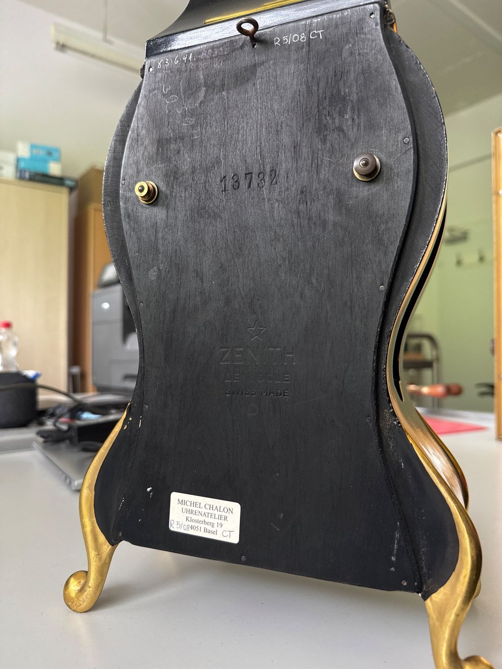 Zenith Uhren: ZENITH Pendule Le Locle – Gebraucht aus Pratteln von Cartonsducoeur_bl 2