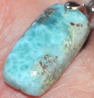 Anhänger L-5256 – Larimar 22x11,5mm