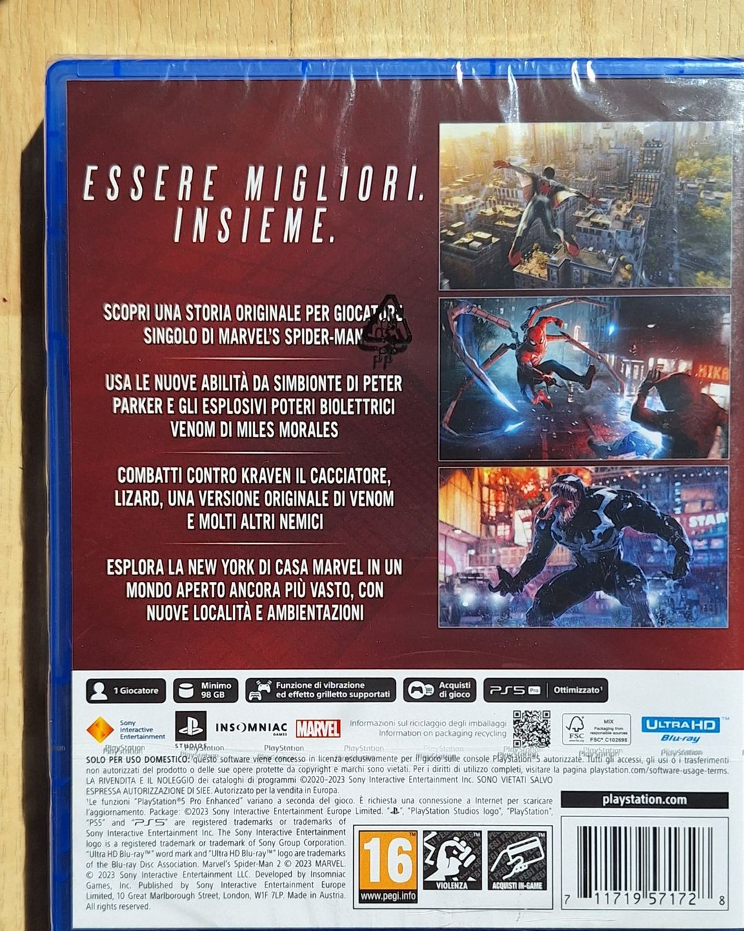 Sony Spiele: Marvel Spider Man 2 PS5 NEU, VERSIEGELT – Neu und originalverpackt aus Bern von Yevhenii5 1